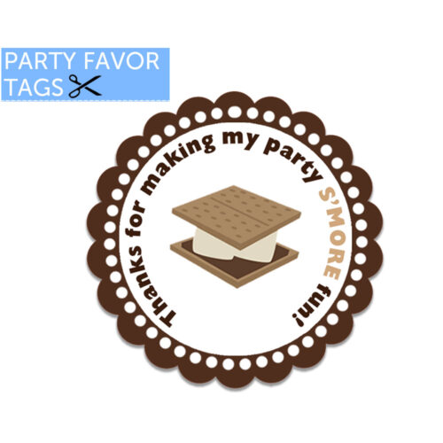 Smore fun tags - Download Favor Tags
