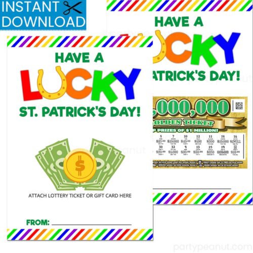 Have A Lucky St Patricks Day Gift Card Holder