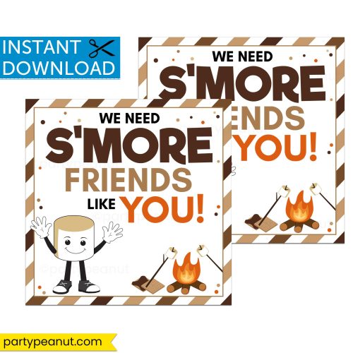 S'more Friends Like You Gift Tag