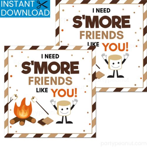Smore Friends Like You Gift Tags